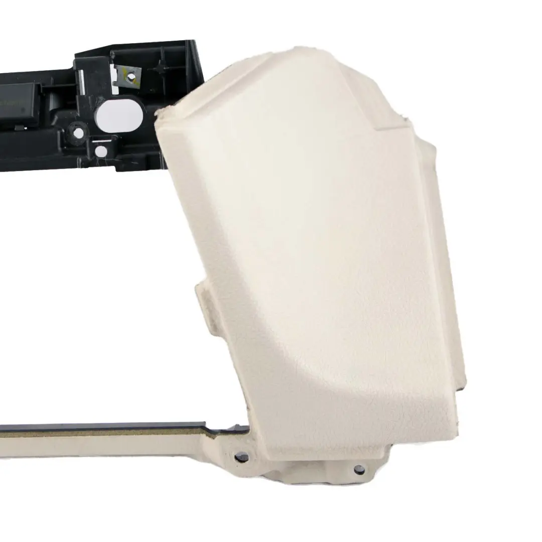 Dashboard Dash Instrument Panel Middle Trim Panel Ivory White to BMW 7 F01 F02 with Part number 9273525 BMW 7 F01 F02 Dashboard Dash Instrument Panel Middle Trim Panel Ivory White - SKU rhd-9273525 - Part number 9273525