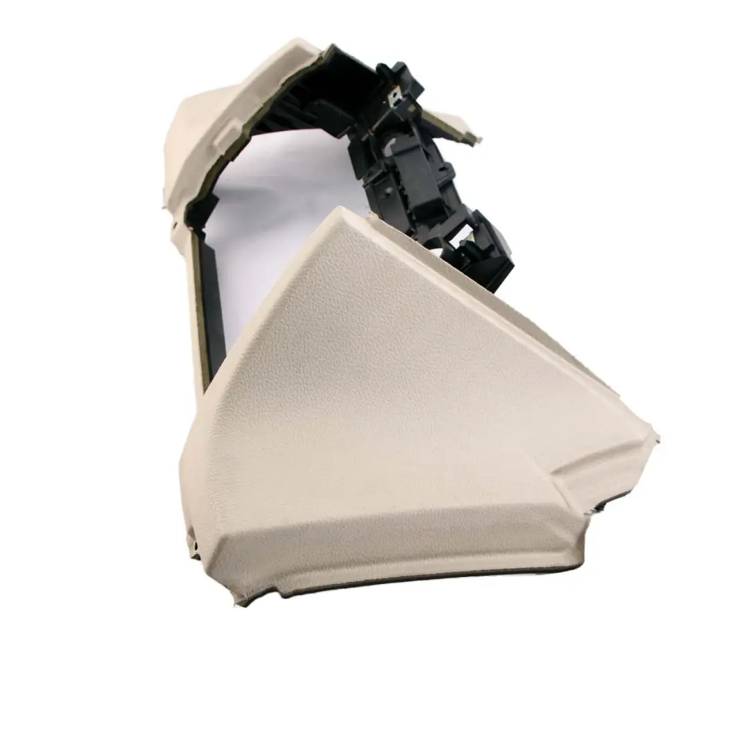 BMW 7 F01 F02 Dashboard Dash Instrument Panel Middle Trim Panel Ivory White - SKU rhd-9273525 - Part number 9273525