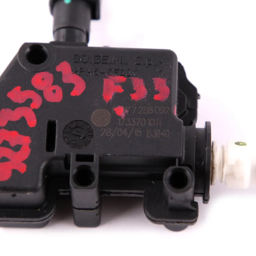 BMW F33 F83 Convertible Armrest Lock Catch Locking Unit Mechanism 7286092 - SKU rhd-9273583 - Part number 9273583