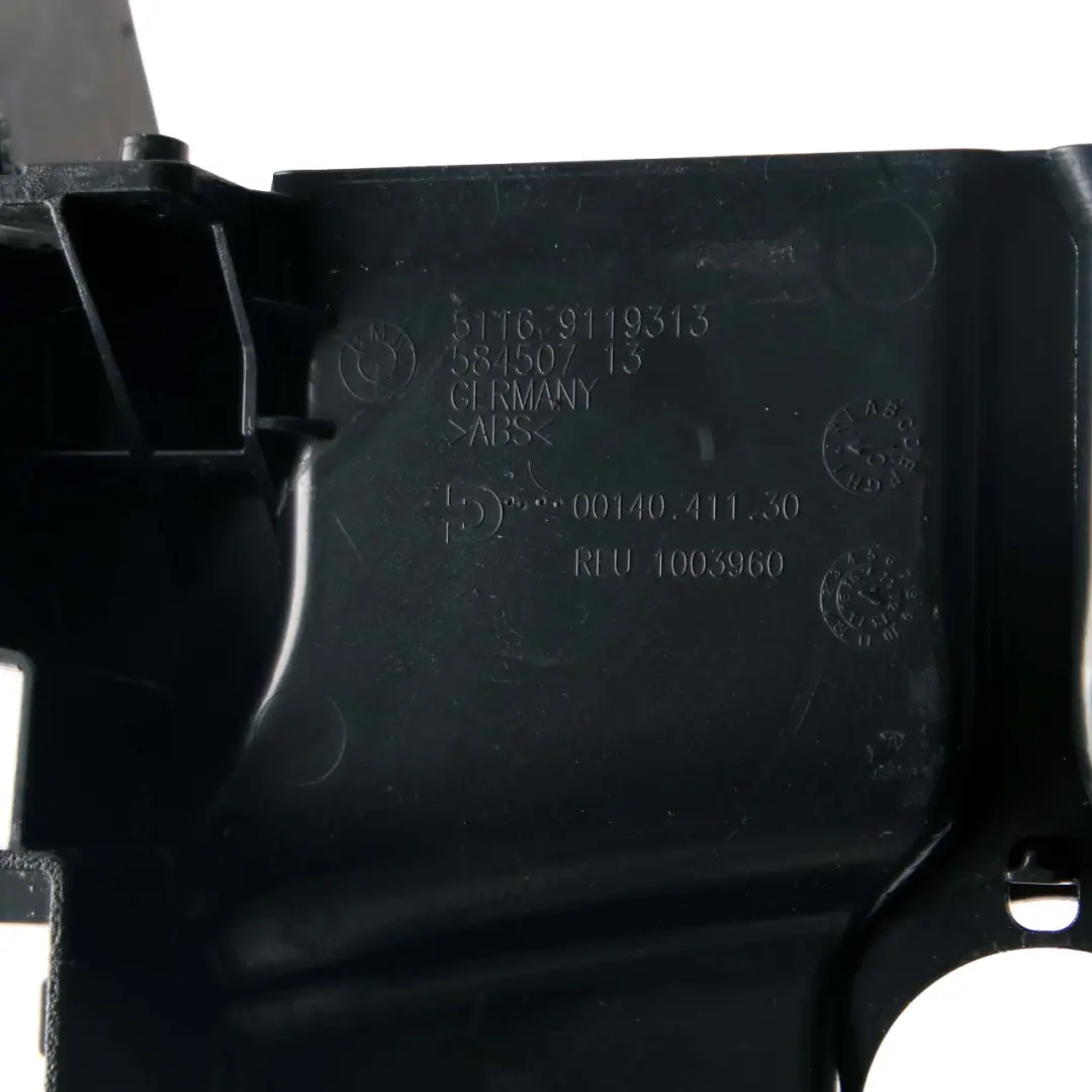 BMW 7 F01 F02 LCI Centre Console Storage Armrest Support Carrier 9112677 9119313 - SKU rhd-9274016 - Part number 9274016