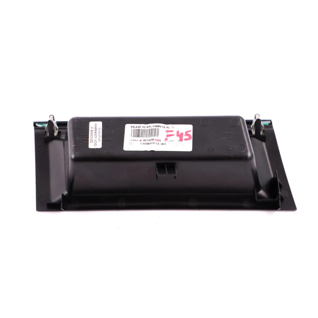 Storage Tray Instrument Panel Dash Dashboard Centre Console Black to BMW 2 F45 F46 with Part number 9274292 BMW 2 F45 F46 Storage Tray Instrument Panel Dash Dashboard Centre Console Black - SKU rhd-9274292 - Part number 9274292