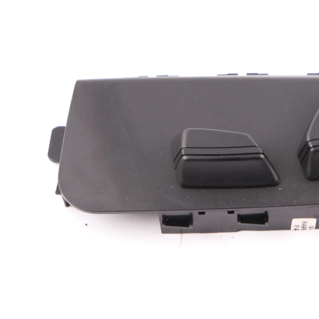 Switch Front Left N/S Passenger Seat Control Unit 9211076 to BMW F20 F30 Seat with Part number 9276617 BMW F20 F30 Seat Switch Front Left N/S Passenger Seat Control Unit 9211076 - SKU rhd-9276617 - Part number 9276617