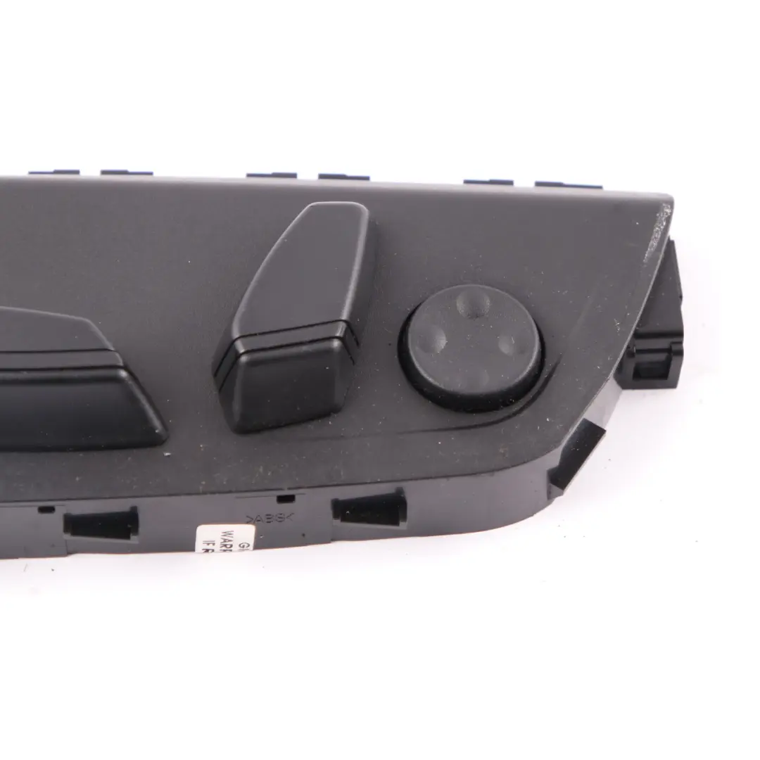 Switch Front Left N/S Passenger Seat Control Unit 9211076 to BMW F20 F30 Seat with Part number 9276617 BMW F20 F30 Seat Switch Front Left N/S Passenger Seat Control Unit 9211076 - SKU rhd-9276617 - Part number 9276617