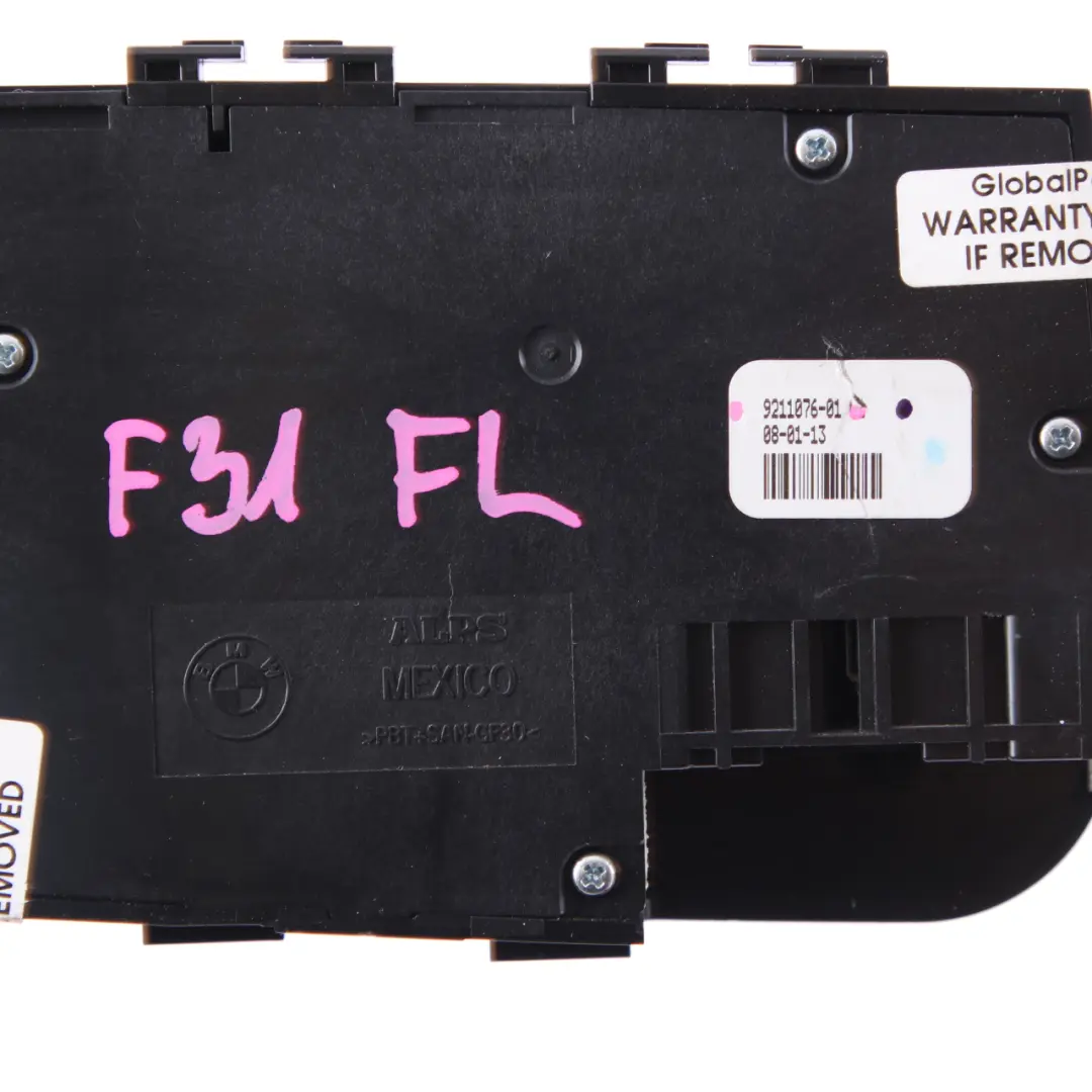 Switch Front Left N/S Passenger Seat Control Unit 9211076 to BMW F20 F30 Seat with Part number 9276617 BMW F20 F30 Seat Switch Front Left N/S Passenger Seat Control Unit 9211076 - SKU rhd-9276617 - Part number 9276617