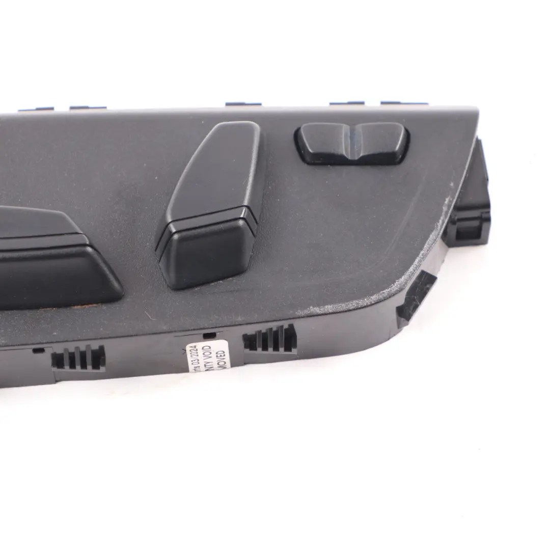 Switch BMW F20 F30 X1 F48 Front Left N/S Adjustment Control Panel to Seat with Part number 9276623 Seat Switch BMW F20 F30 X1 F48 Front Left N/S Adjustment Control Panel - SKU rhd-9276623 - Part number 9276623
