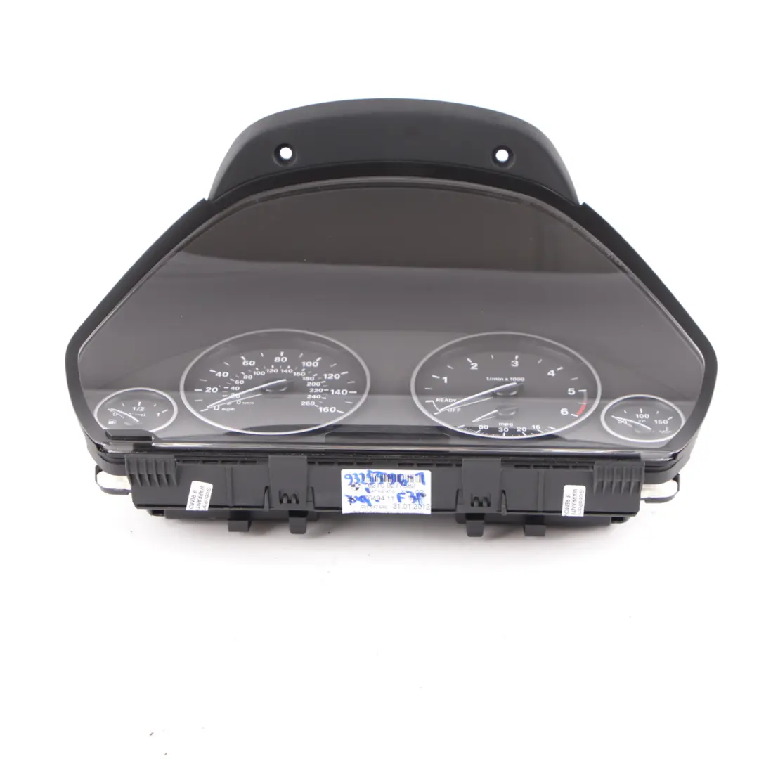  Instrument Cluster BMW F30 F31 F32 Diesel Speedo Clocks Meter Manual - SKU rhd-9277582 - Part number 9277582