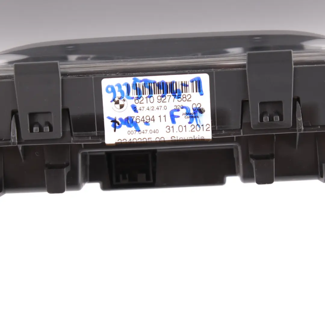  Instrument Cluster BMW F30 F31 F32 Diesel Speedo Clocks Meter Manual - SKU rhd-9277582 - Part number 9277582