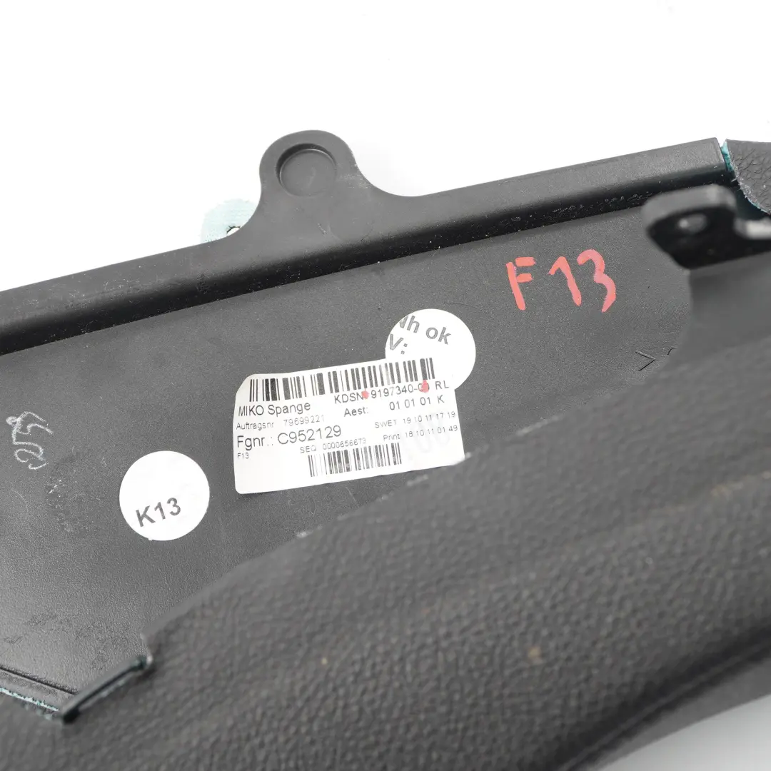 Centre Console Trim BMW F06 F12 F13 Interior Panel Cover Leather Black 9197340 to with Part number 9278753 Centre Console Trim BMW F06 F12 F13 Interior Panel Cover Leather Black 9197340 - SKU rhd-9278753 - Part number 9278753