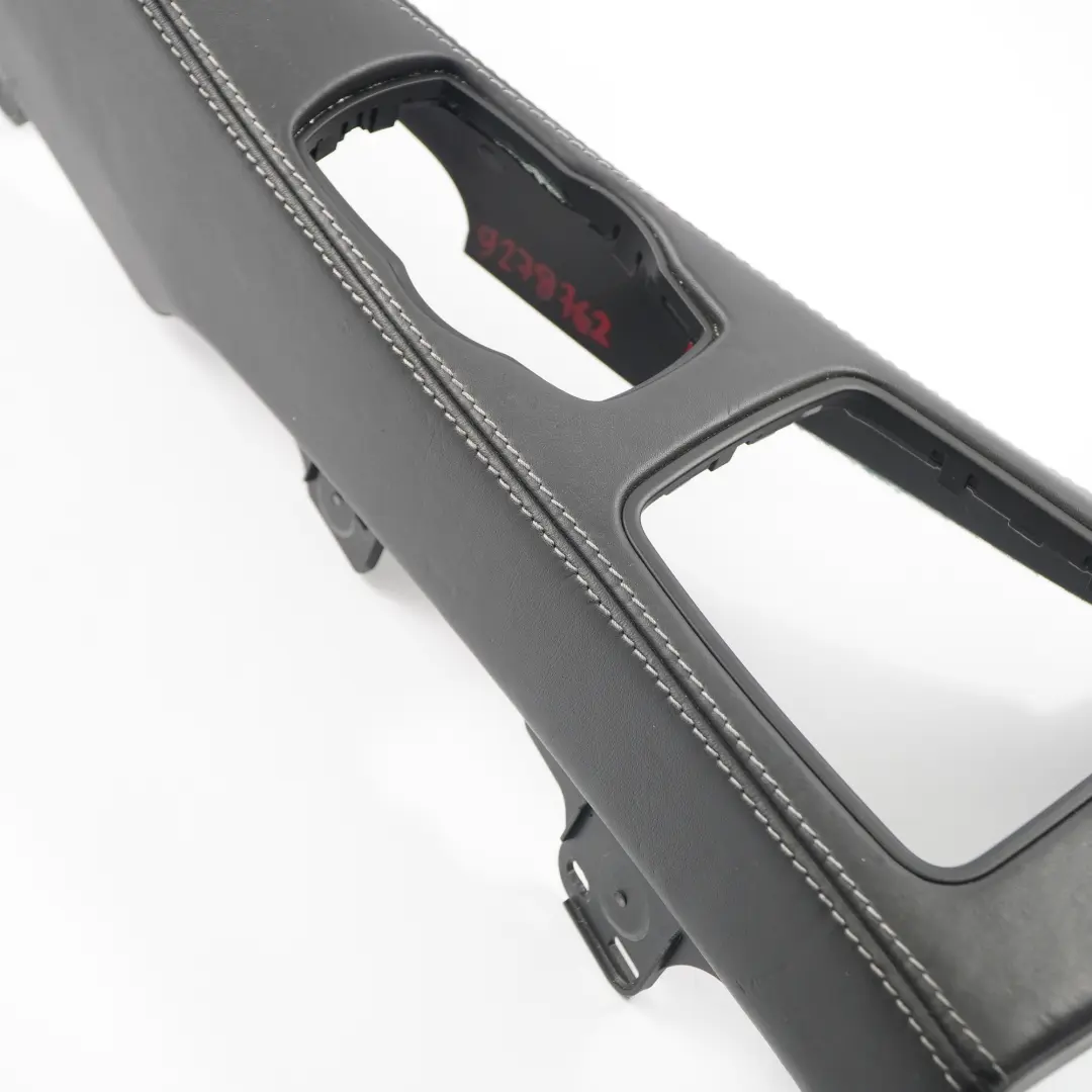 Centre Console Trim BMW F06 F12 F13 Interior Panel Cover Leather Black to with Part number 9278762 Centre Console Trim BMW F06 F12 F13 Interior Panel Cover Leather Black - SKU rhd-9278762 - Part number 9278762