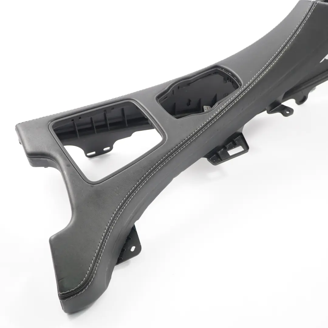 Centre Console Trim BMW F06 F12 F13 Interior Panel Cover Leather Black to with Part number 9278762 Centre Console Trim BMW F06 F12 F13 Interior Panel Cover Leather Black - SKU rhd-9278762 - Part number 9278762