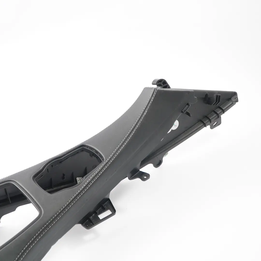 Centre Console Trim BMW F06 F12 F13 Interior Panel Cover Leather Black to with Part number 9278762 Centre Console Trim BMW F06 F12 F13 Interior Panel Cover Leather Black - SKU rhd-9278762 - Part number 9278762