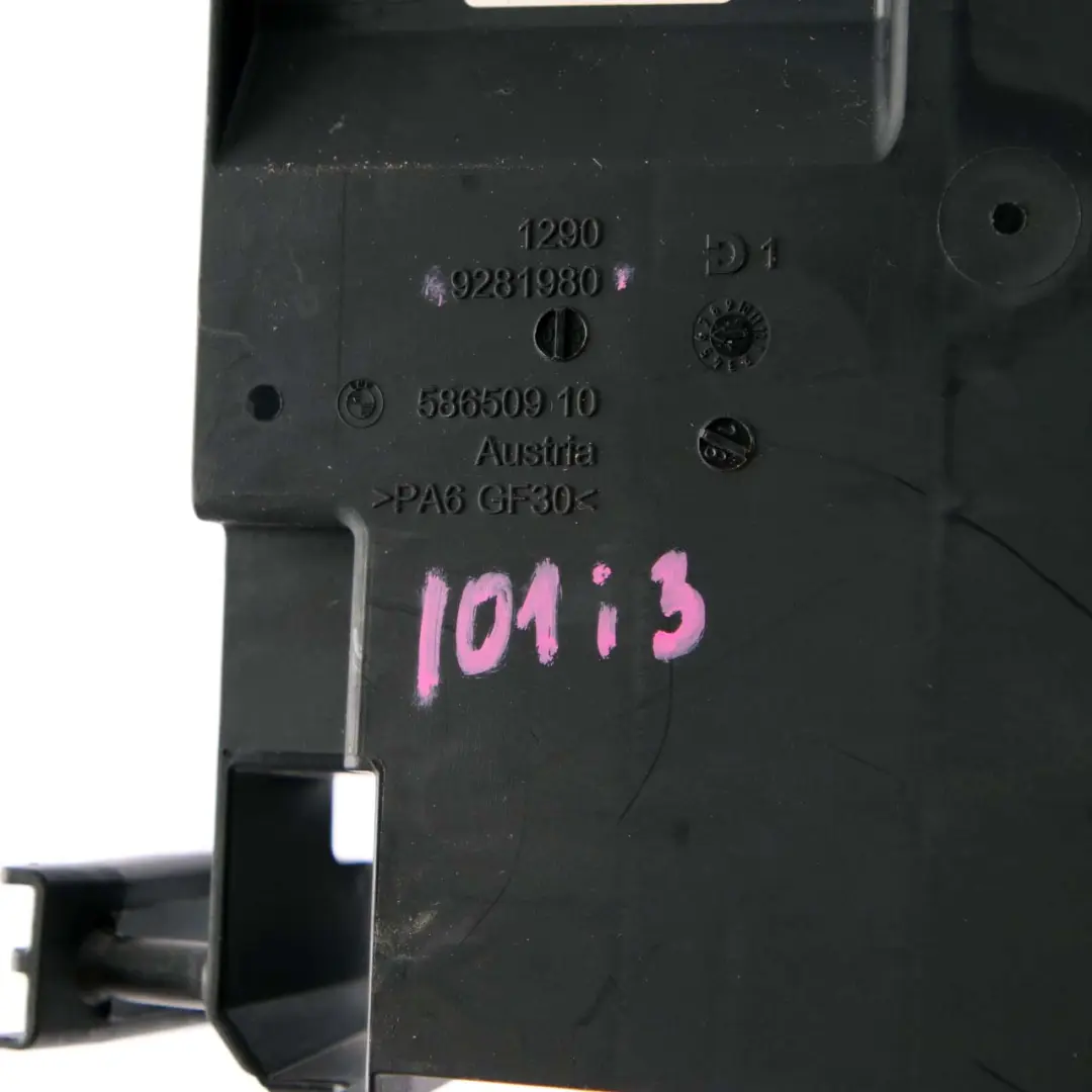 Bracket Current Distributor Holder Mount Power Distribution to BMW i3 I01 with Part number 9281980 BMW i3 I01 Bracket Current Distributor Holder Mount Power Distribution - SKU RHD-9281980 - Part number 9281980