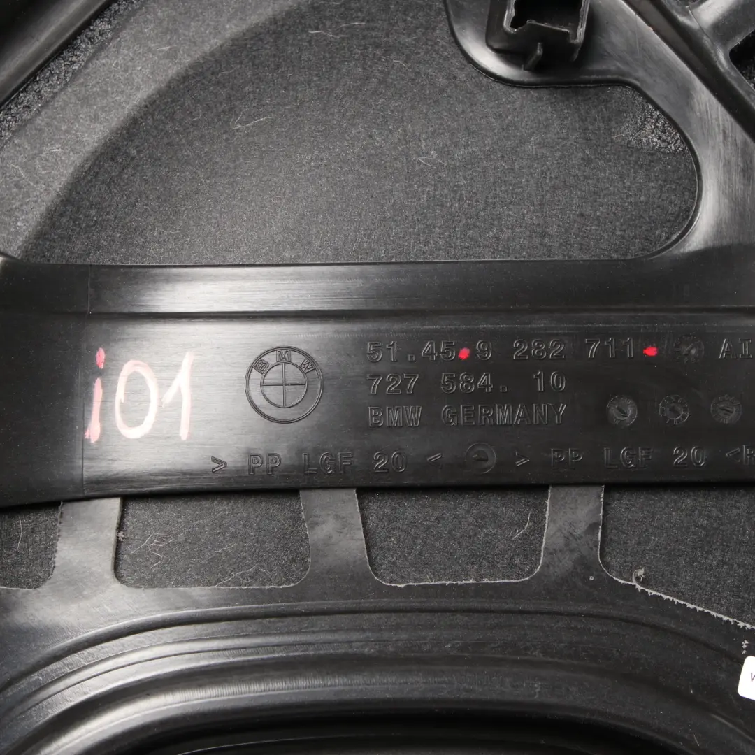 Dashboard Trim Instrument Panel Covering Dalbergia Brown to BMW i3 I01 with Part number 9282711 BMW i3 I01 Dashboard Trim Instrument Panel Covering Dalbergia Brown - SKU rhd-9282711 - Part number 9282711