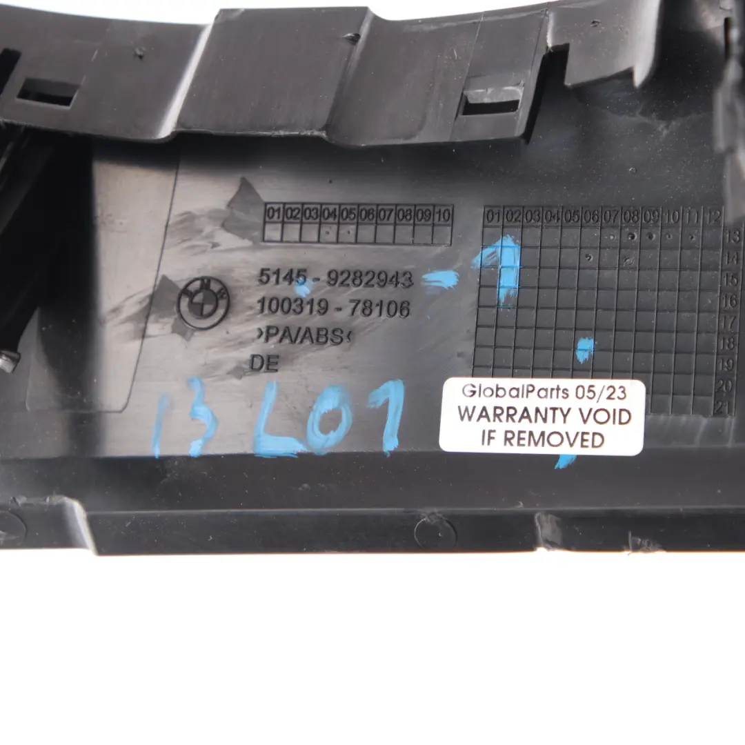 Headlight Switch Cover Dash Surround Trim Dashboard Panel to BMW i3 I01 with Part number 9282943 BMW i3 I01 Headlight Switch Cover Dash Surround Trim Dashboard Panel - SKU rhd-9282943-1 - Part number 9282943