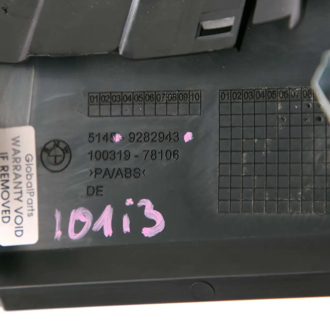 BMW i3 I01 Dashboard Trim Panel Dash Cover Light Control Unit - SKU rhd-9282943 - Part number 9282943