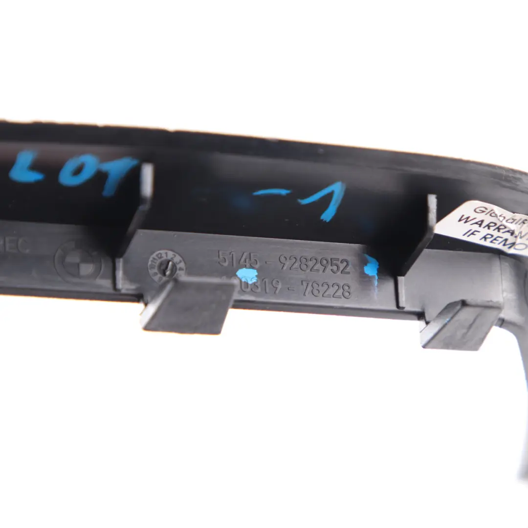 Steering Column Cover Lower Trim Panel Covering Black to BMW i3 I01 with Part number 9282952 BMW i3 I01 Steering Column Cover Lower Trim Panel Covering Black - SKU rhd-9282952-1 - Part number 9282952