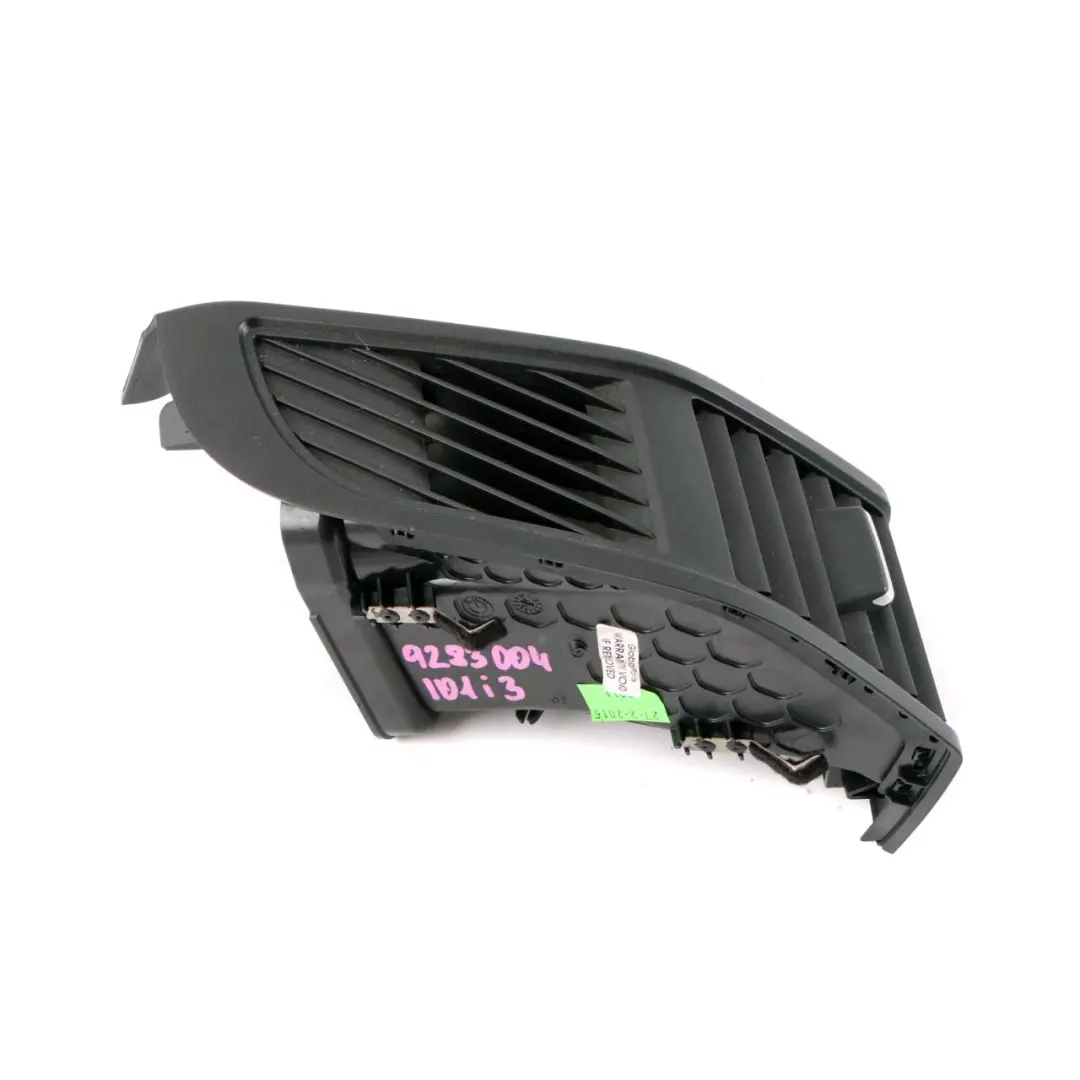 Dashboard Fresh Air Vent Grille AT Passenger's Side Left N/S to BMW i3 I01 with Part number 9283004 BMW i3 I01 Dashboard Fresh Air Vent Grille AT Passenger's Side Left N/S - SKU rhd-9283004 - Part number 9283004