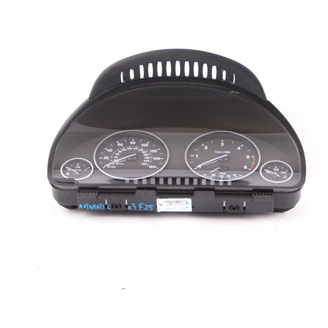 BMW X3 F25 Diesel Speedo Clocks Instrument Cluster MPH Automatic - SKU rhd-9283268 - Part number 9283268