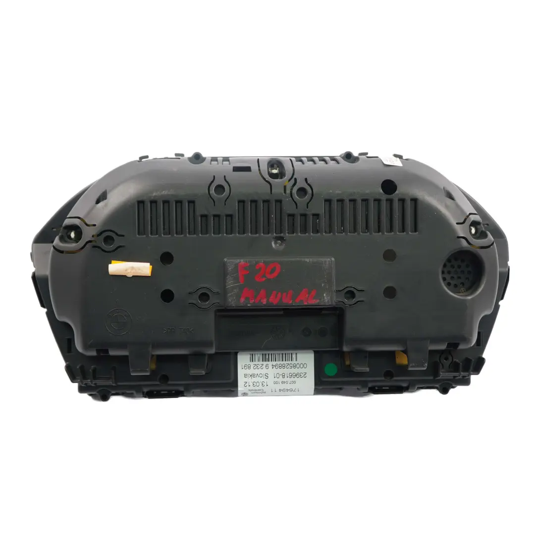 Instrument Cluster Speedo Clocks Manual to BMW 1 2 F20 F21 F45 F46 Petrol with Part number 9283275 BMW 1 2 F20 F21 F45 F46 Petrol Instrument Cluster Speedo Clocks Manual - SKU rhd-9283275 - Part number 9283275