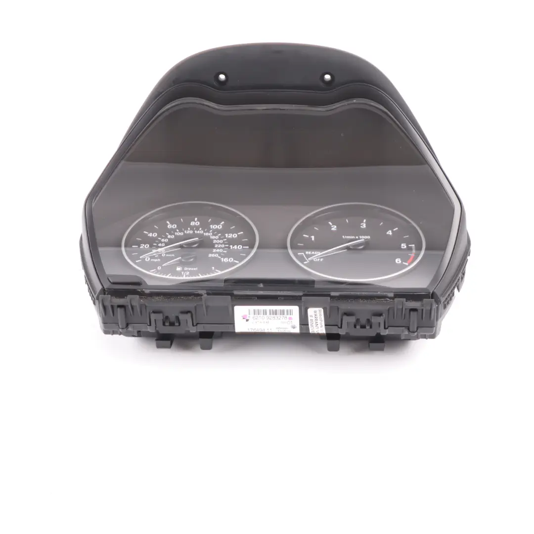  Instrument Cluster BMW F20 F21 Diesel Speedo Clocks Meter Manual - SKU rhd-9283278 - Part number 9283278