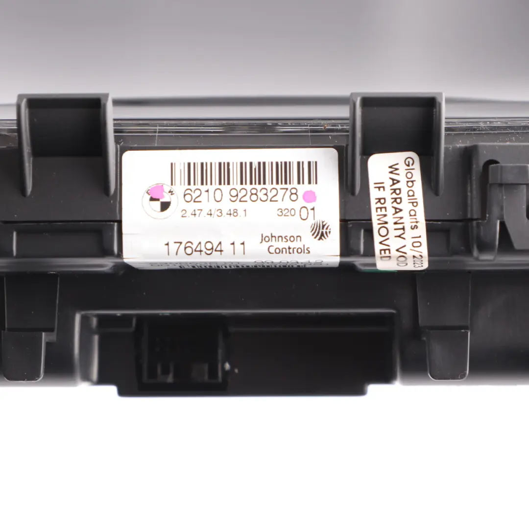  Instrument Cluster BMW F20 F21 Diesel Speedo Clocks Meter Manual - SKU rhd-9283278 - Part number 9283278