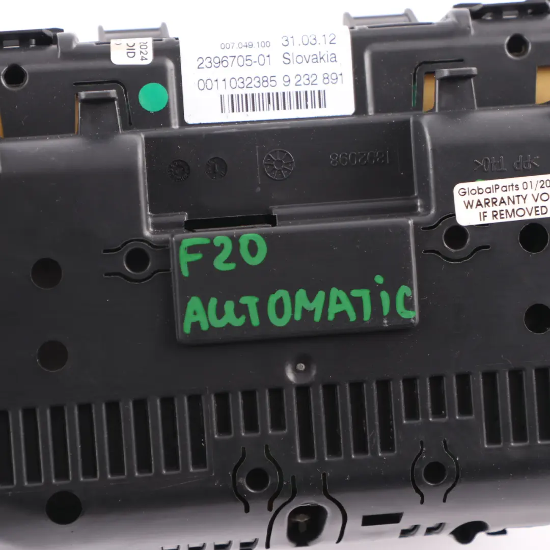 Speedo Clocks BMW F20 F21 F22 F23 Diesel Instrument Cluster Automatic to with Part number 9283290 Speedo Clocks BMW F20 F21 F22 F23 Diesel Instrument Cluster Automatic - SKU rhd-9283290-1 - Part number 9283290