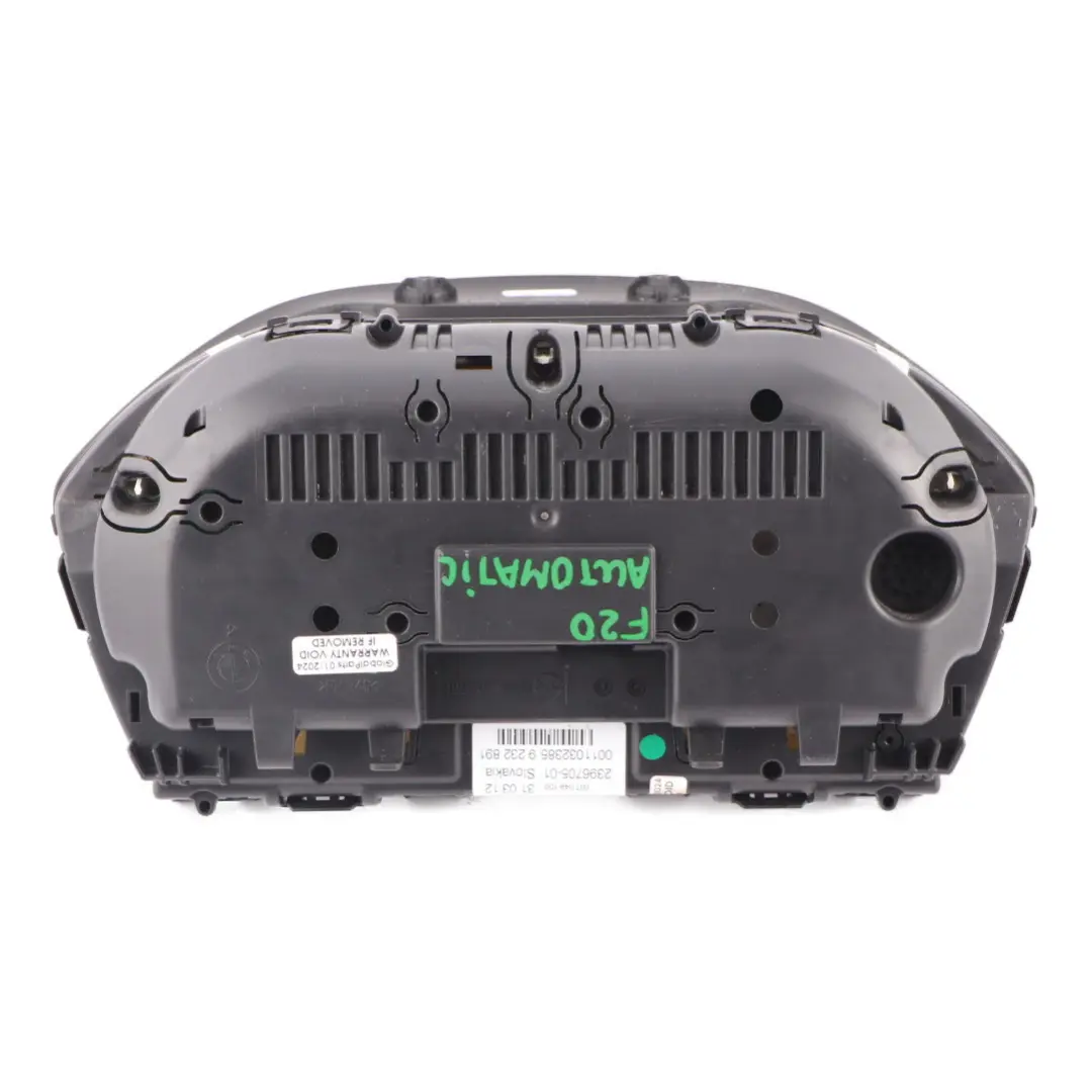 Speedo Clocks BMW F20 F21 F22 F23 Diesel Instrument Cluster Automatic to with Part number 9283290 Speedo Clocks BMW F20 F21 F22 F23 Diesel Instrument Cluster Automatic - SKU rhd-9283290-1 - Part number 9283290