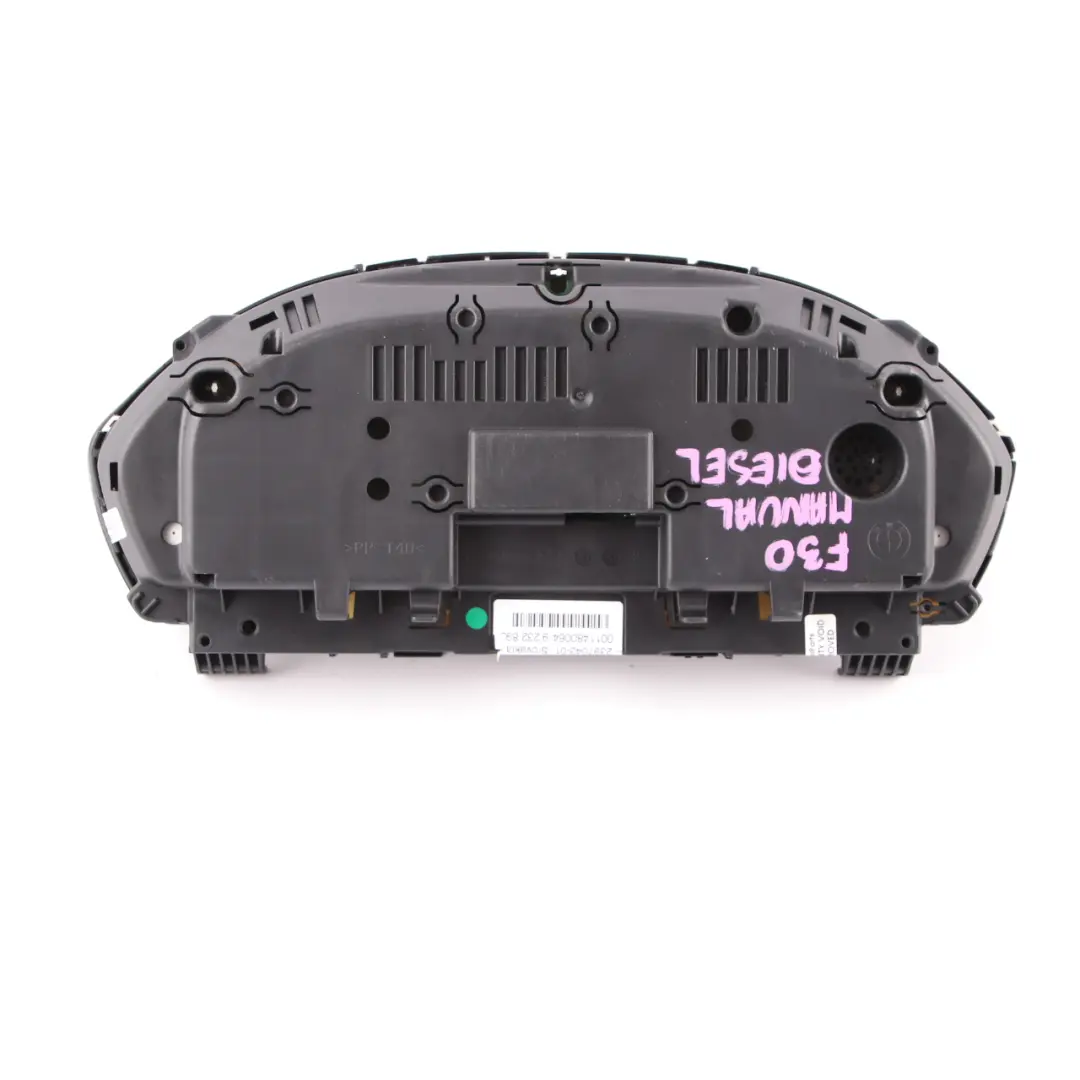 Instrument Cluster BMW F30 F31 F32 Speedo Clocks MPH Manual to with Part number 9283315 Instrument Cluster BMW F30 F31 F32 Speedo Clocks MPH Manual - SKU rhd-9283315-1 - Part number 9283315