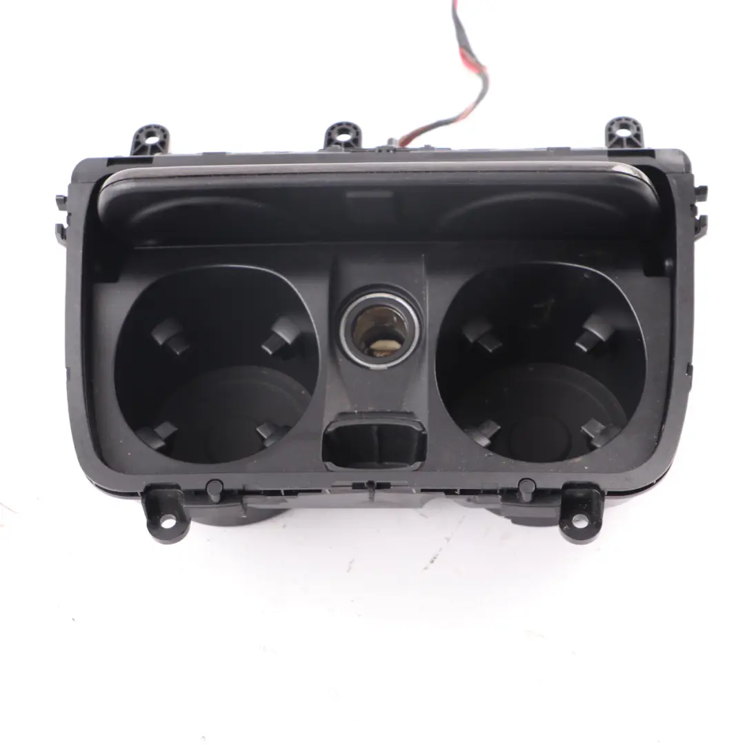 Cup Holder BMW F10 F11 LCI Cover Storage Centre Console Tray Fine Wood - SKU rhd-9283611-4 - Part number 9283611