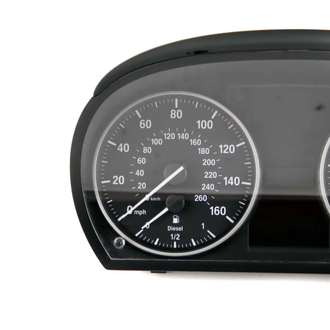 Instrument Cluster Speedo Clocks MPH Diesel Manual to BMW 3 X1 E84 E90 E91 with Part number 9283816 BMW 3 X1 E84 E90 E91 Instrument Cluster Speedo Clocks MPH Diesel Manual - SKU rhd-9283816 - Part number 9283816