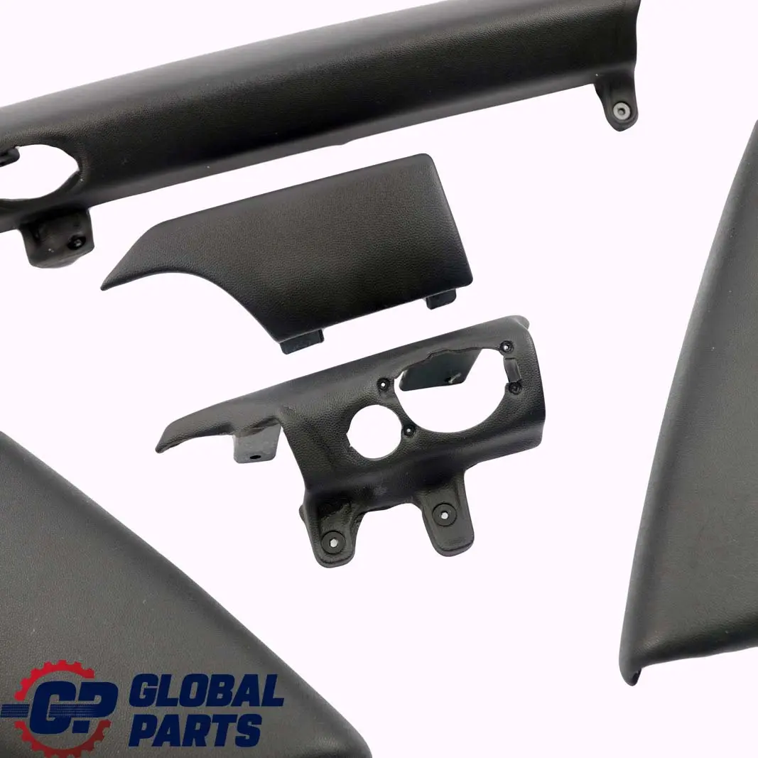 Dashboard Dash Lower Trim Panel Set Carbon Black to Mini Cooper One R56 LCI with Part number 9284587 Mini Cooper One R56 LCI Dashboard Dash Lower Trim Panel Set Carbon Black - SKU rhd-9284587-2 - Part number 9284587