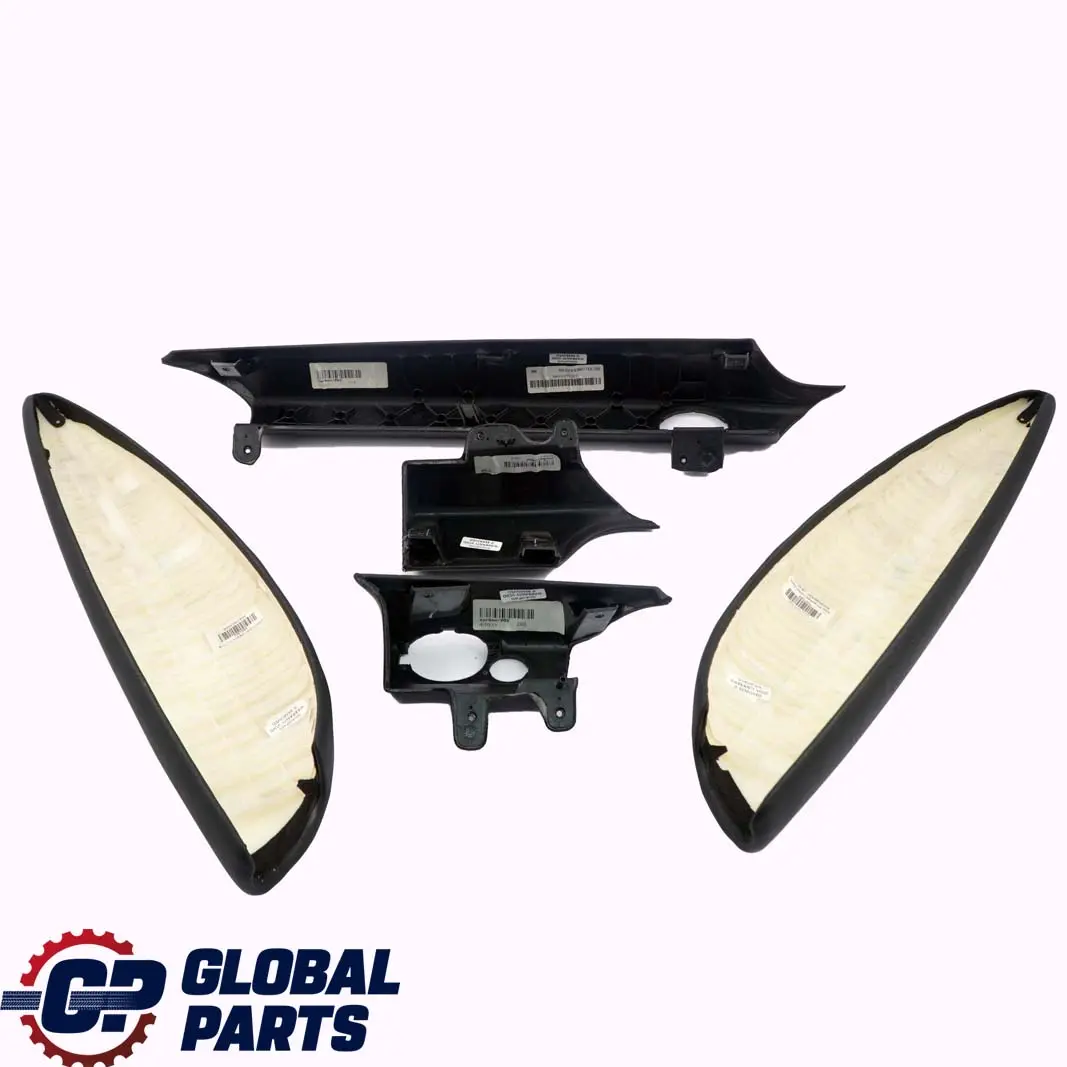 Dashboard Dash Lower Trim Panel Set Carbon Black to Mini Cooper One R56 LCI with Part number 9284587 Mini Cooper One R56 LCI Dashboard Dash Lower Trim Panel Set Carbon Black - SKU rhd-9284587-2 - Part number 9284587