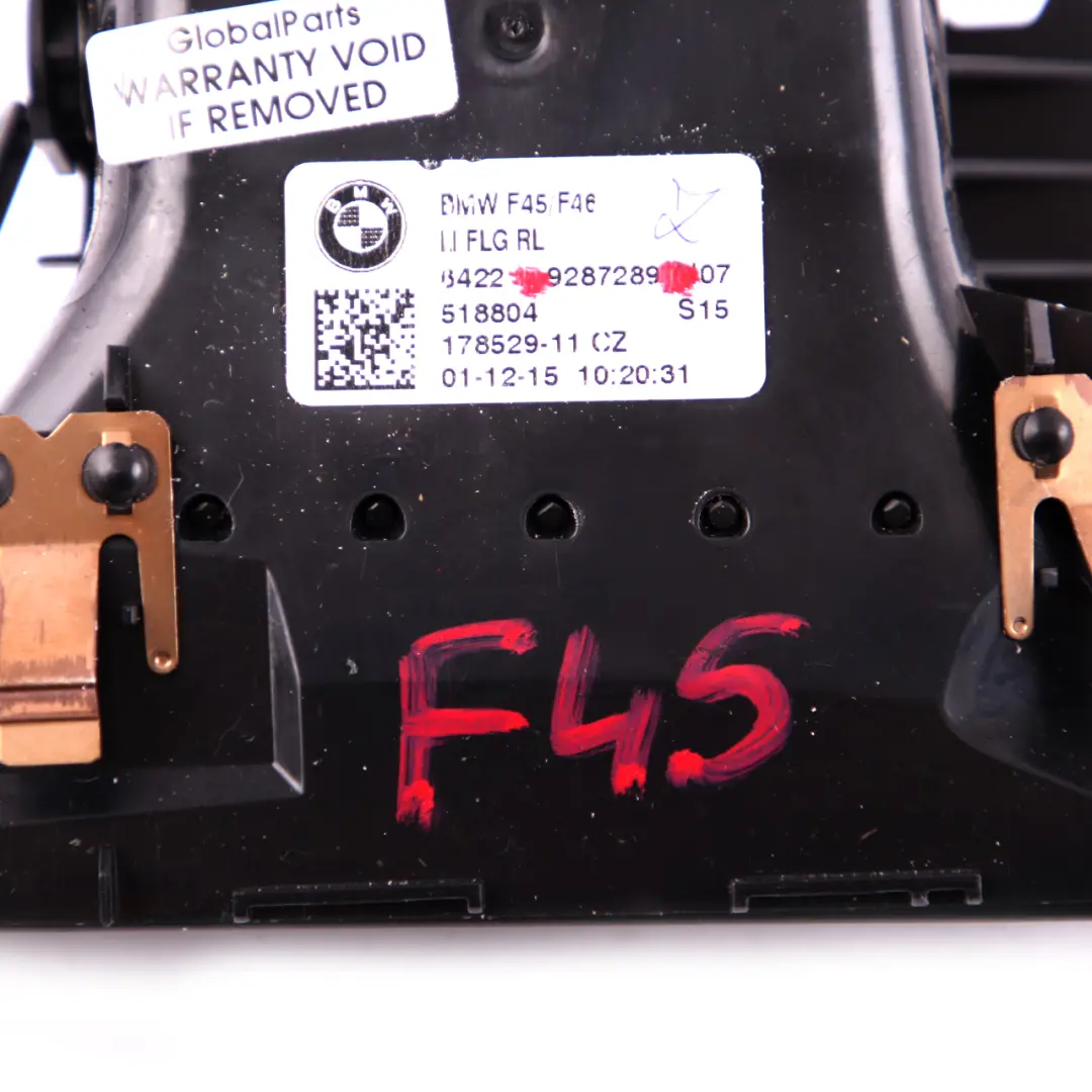 BMW 2 Series F45 F46 Fresh Air Grille Left N/S Vent Dash Dashboard - SKU rhd-9287289 - Part number 9287289