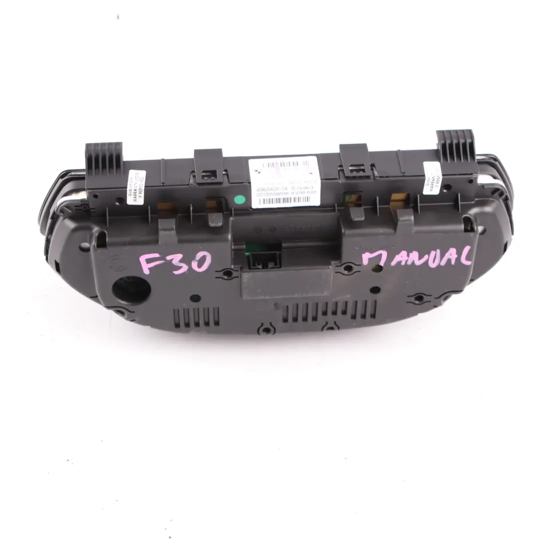  Instrument Cluster BMW F30 F31 Petrol Speedo Clocks Module MPH Manual - SKU rhd-9287476 - Part number 9287476