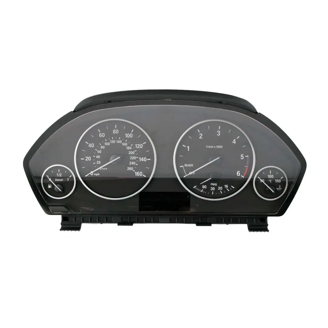 Instrument Cluster Speedo Clocks MPH Manual to BMW 3 4 Series F30 F31 F32 with Part number 9287481 BMW 3 4 Series F30 F31 F32 Instrument Cluster Speedo Clocks MPH Manual - SKU rhd-9287481 - Part number 9287481