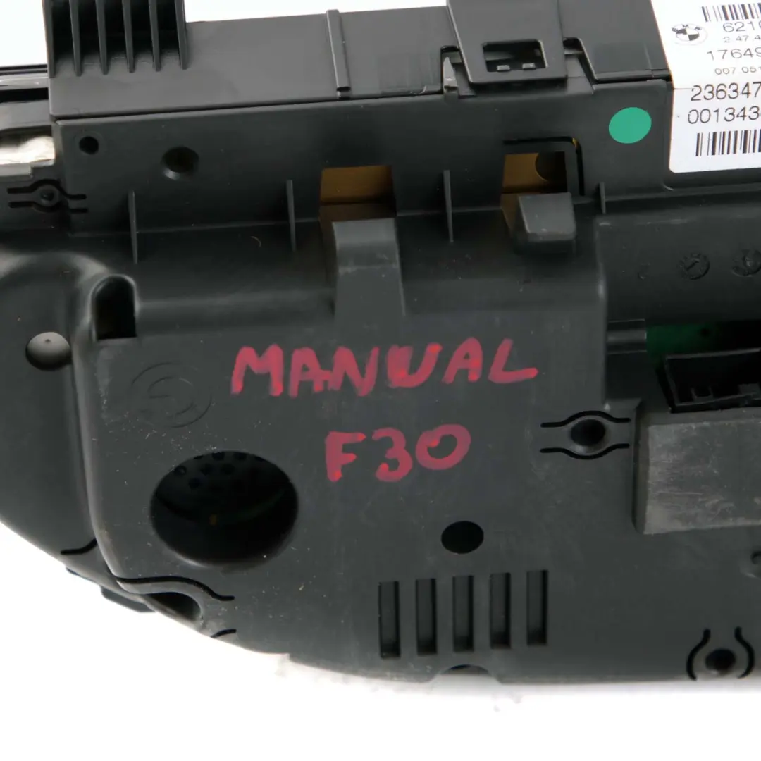 Instrument Cluster Speedo Clocks MPH Manual to BMW 3 4 Series F30 F31 F32 with Part number 9287481 BMW 3 4 Series F30 F31 F32 Instrument Cluster Speedo Clocks MPH Manual - SKU rhd-9287481 - Part number 9287481