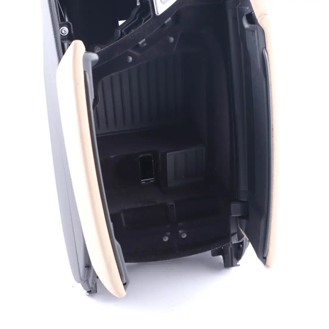 BMW 5 F10 F11 1 Centre Console Split Slide Armrest Leather Oyster - SKU rhd-9288910-3 - Part number 9288910