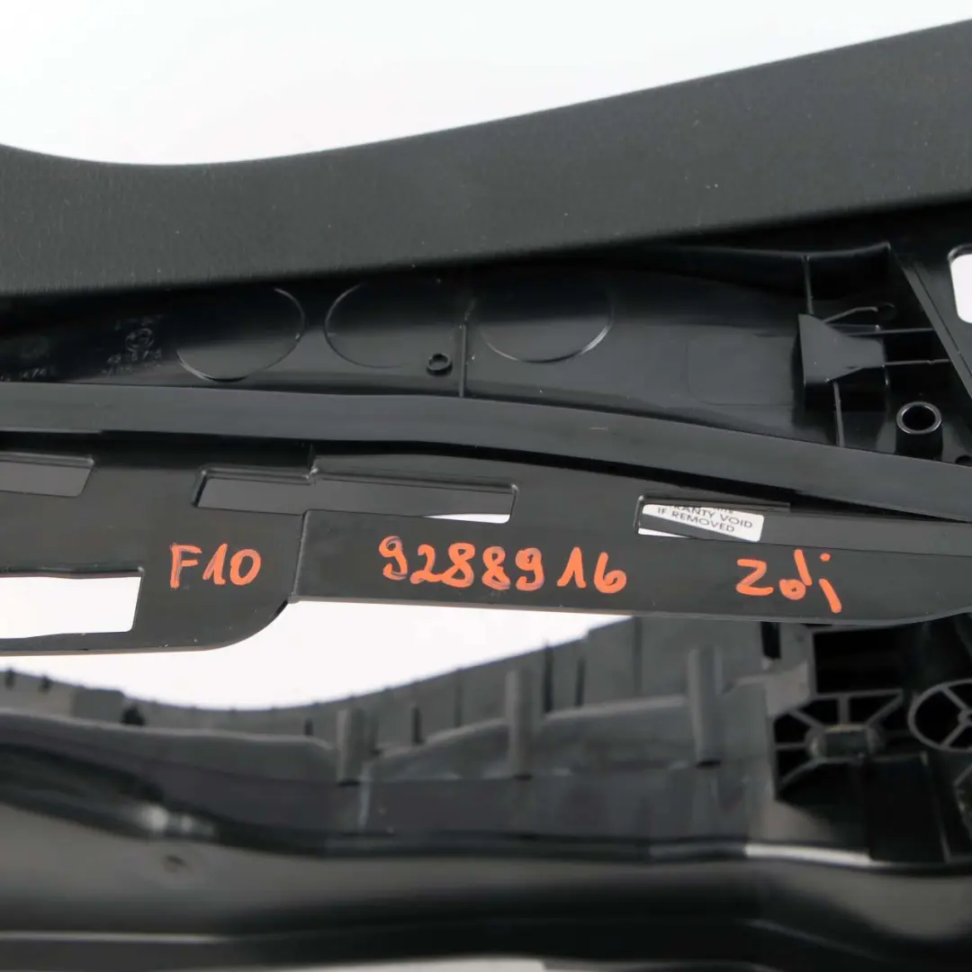 BMW F10 F11 Centre Console Holder Mounting Unit Black - SKU rhd-9288916 - Part number 9288916
