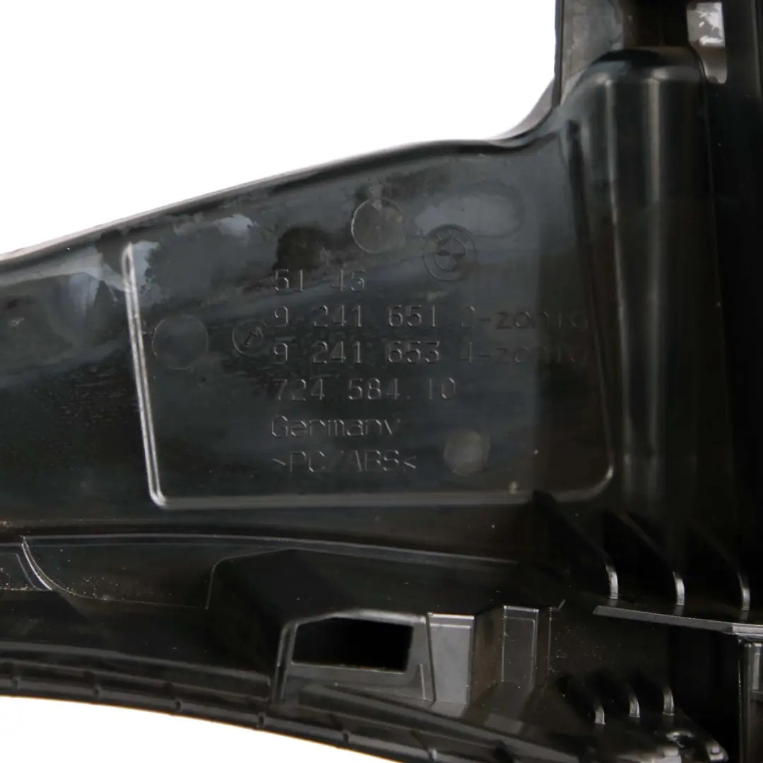 BMW F10 F11 Centre Console Holder Mounting Unit Black - SKU rhd-9288916 - Part number 9288916