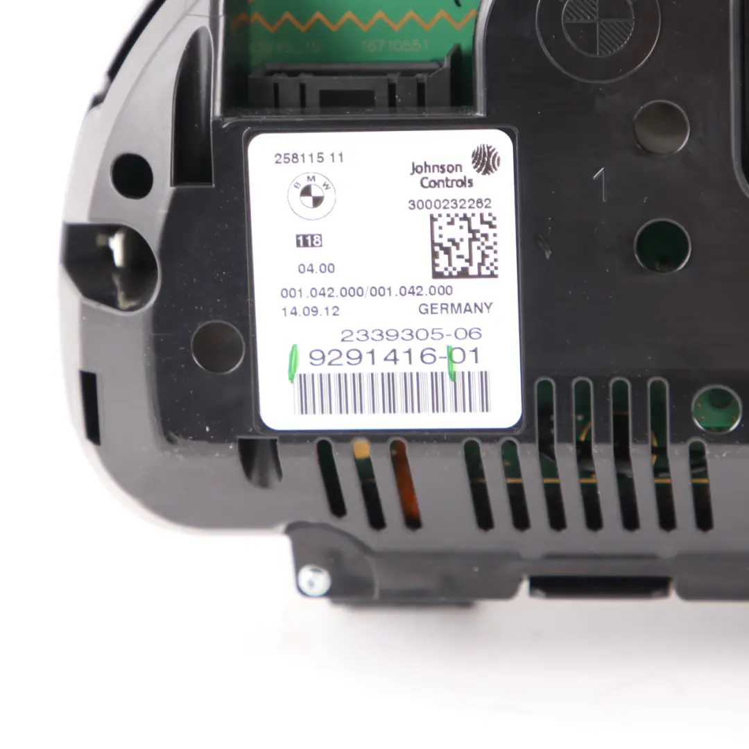 Instrument Cluster BMW F10 F11 Diesel Speedo Clocks Automatic to with Part number 9291416 Instrument Cluster BMW F10 F11 Diesel Speedo Clocks Automatic - SKU rhd-9291416-1 - Part number 9291416