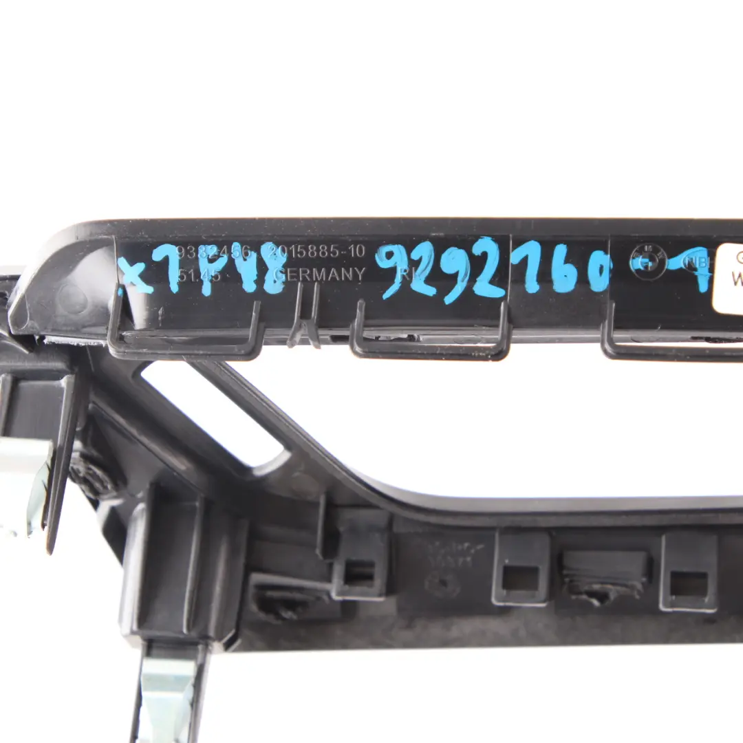 Dash Panel BMW X1 F48 X2 F39 Trim Air Vent Cover Right O/S Silver 9332456 - SKU rhd-9292160-1 - Part number 9292160