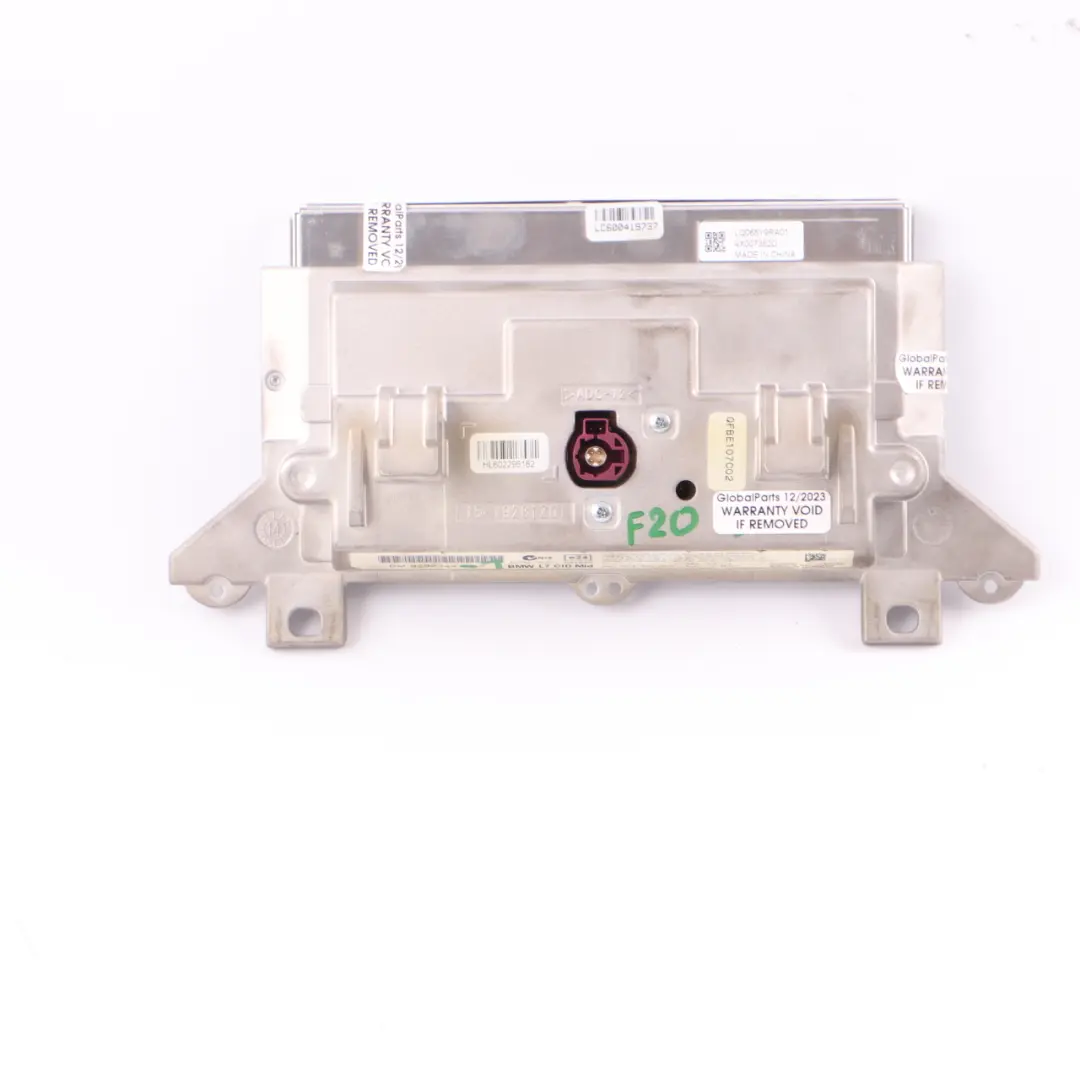 BMW F20 F21 F22 F23 Central Information Display Screen 6,5" Radio Nav - SKU rhd-9292244-1 - Part number 9292244