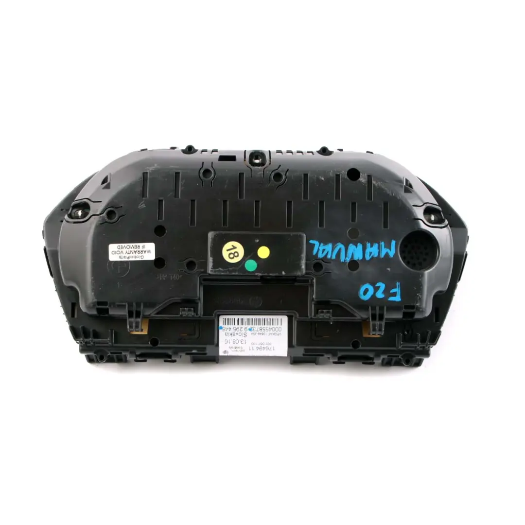 BMW 1 2 Series F20 F21 F45 Instrument Cluster Speedo Clocks MPH Manual - SKU rhd-9295445 - Part number 9295445