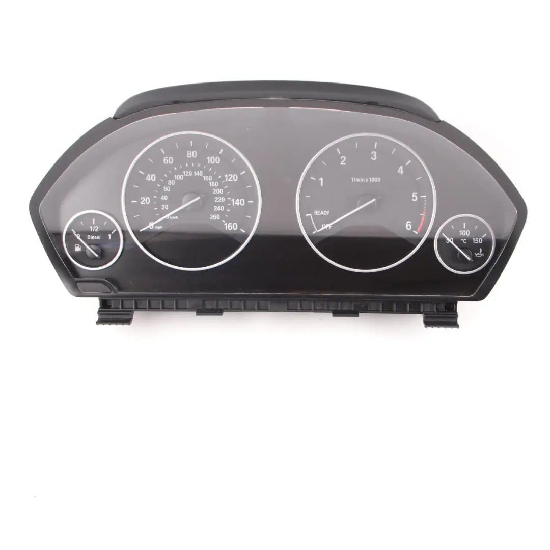  Instrument Cluster BMW F30 F31 Speedo Clocks Manual MPH Diesel 9232895 - SKU rhd-9295861-2 - Part number 9295861