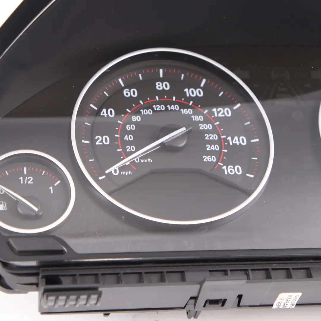 Instrument Cluster BMW F30 F31 Petrol Speedo Clocks Manual MPH to with Part number 9295861 Instrument Cluster BMW F30 F31 Petrol Speedo Clocks Manual MPH - SKU rhd-9295861-3 - Part number 9295861