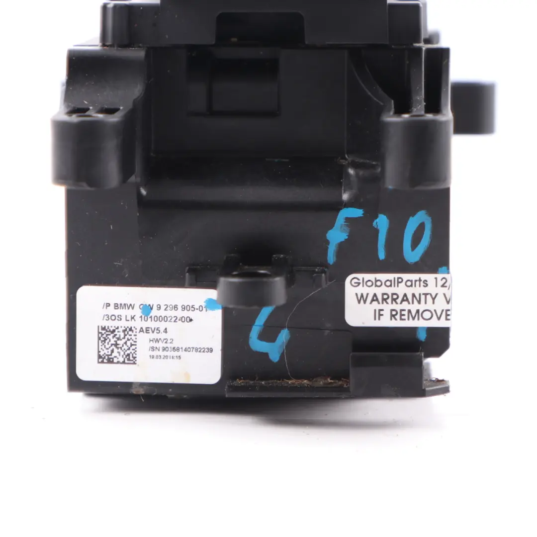  Gearshift Selector BMW F10 F11 F01 F02 Automatic Gear Switch Shifter - SKU rhd-9296905-4 - Part number 9296905