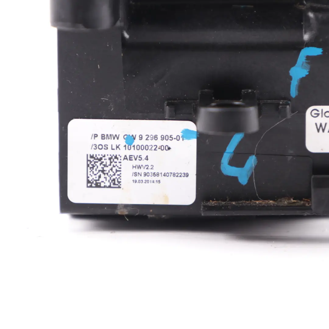 Gearshift Selector BMW F10 F11 F01 F02 Automatic Gear Switch Shifter to with Part number 9296905 Gearshift Selector BMW F10 F11 F01 F02 Automatic Gear Switch Shifter - SKU rhd-9296905-4 - Part number 9296905