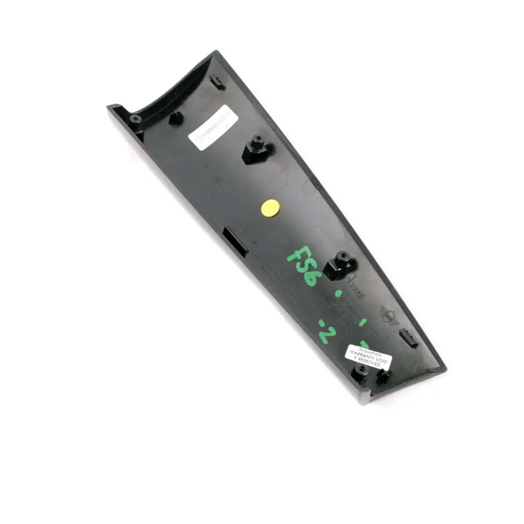  Dashboard Trim Mini F55 F56 Decorative Cover Secret Compartment Piano Black - SKU rhd-9297777-2 - Part number 