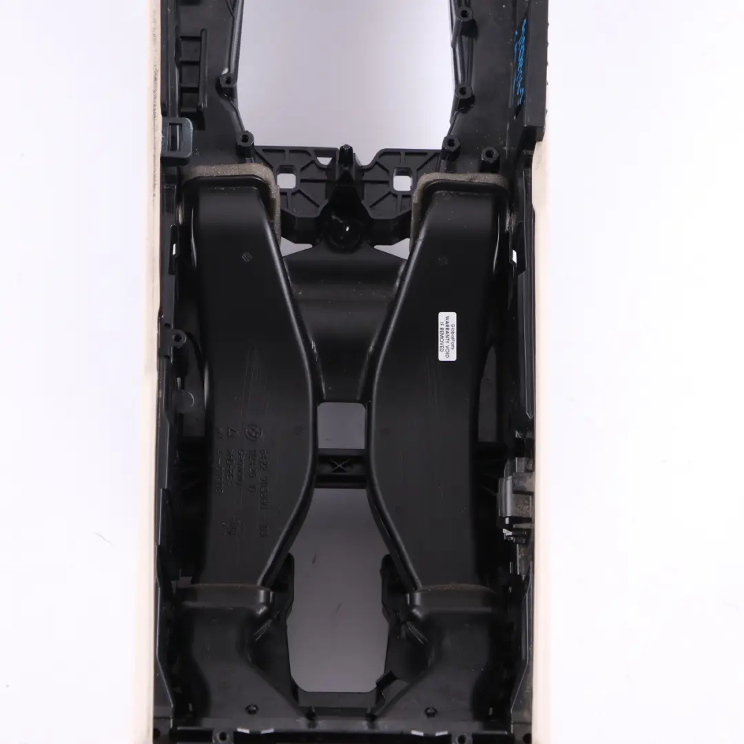 BMW F10 F11 Centre Console Holder Mounting Unit Leather Dakota Oyster - SKU rhd-9299284 - Part number 9299284