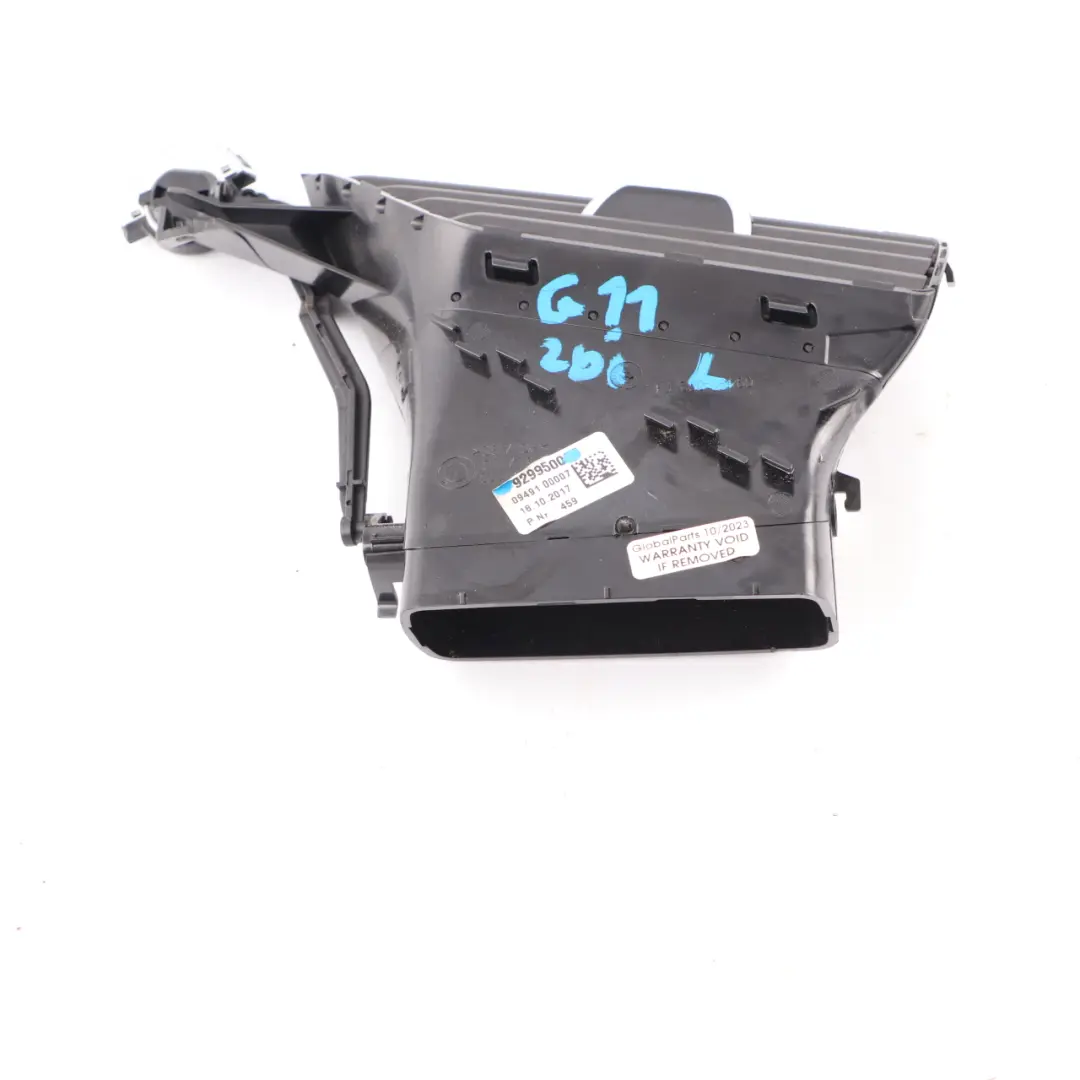 Vent Dashboard Fresh Air Grille Left N/S Vent Nozzle to BMW G11 Air with Part number 9299500 BMW G11 Air Vent Dashboard Fresh Air Grille Left N/S Vent Nozzle - SKU rhd-9299500 - Part number 9299500